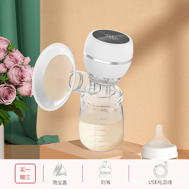 Leche de succión grande integrada eléctrica masaje posparto bomba silenciosa pecho inteligente P