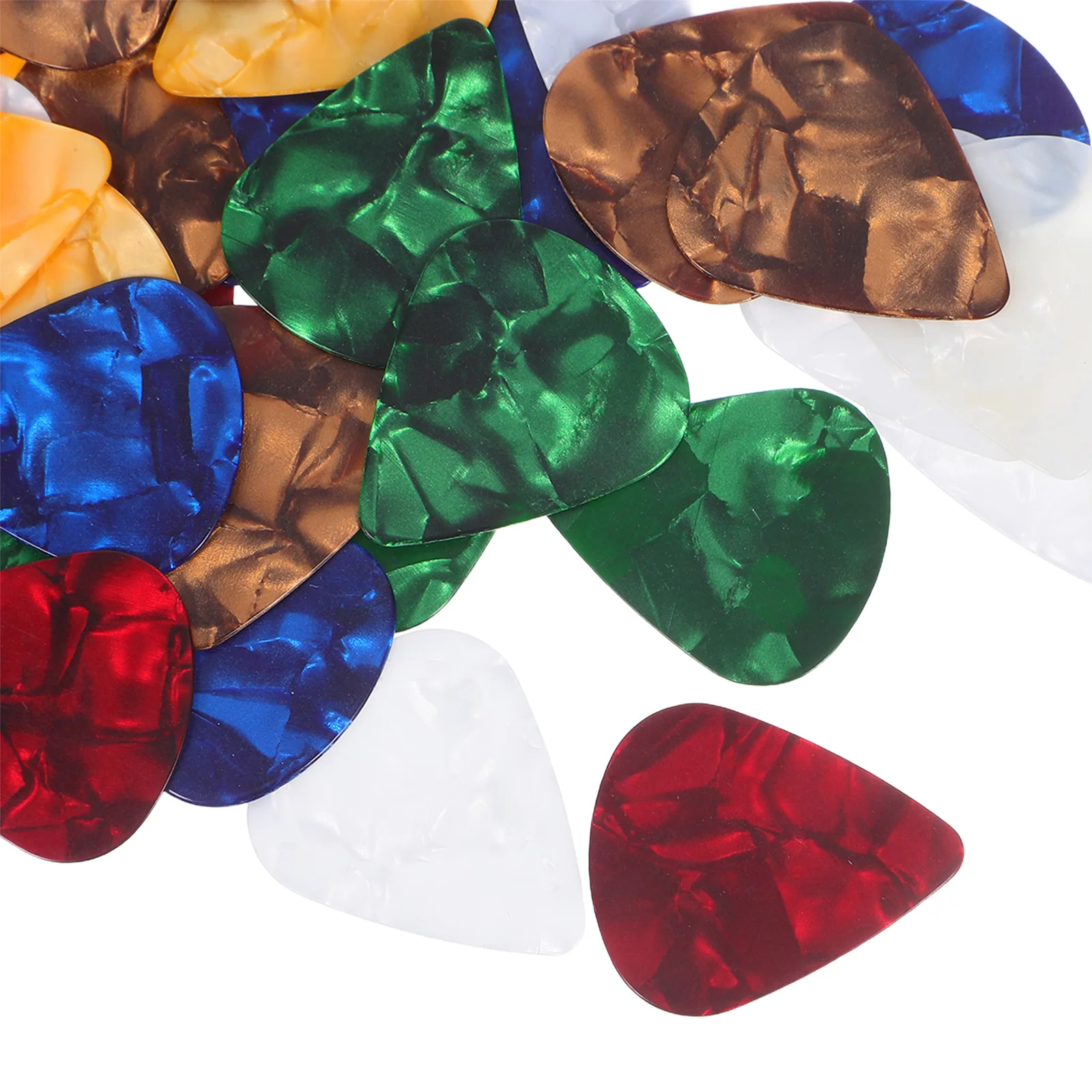 30 قطعة الغيتار الراتنج الملونة يختار الإبهام إصبع اللعب الكهربائية الصوتية باس Plectrums اكسسوارات دائم مريح #3