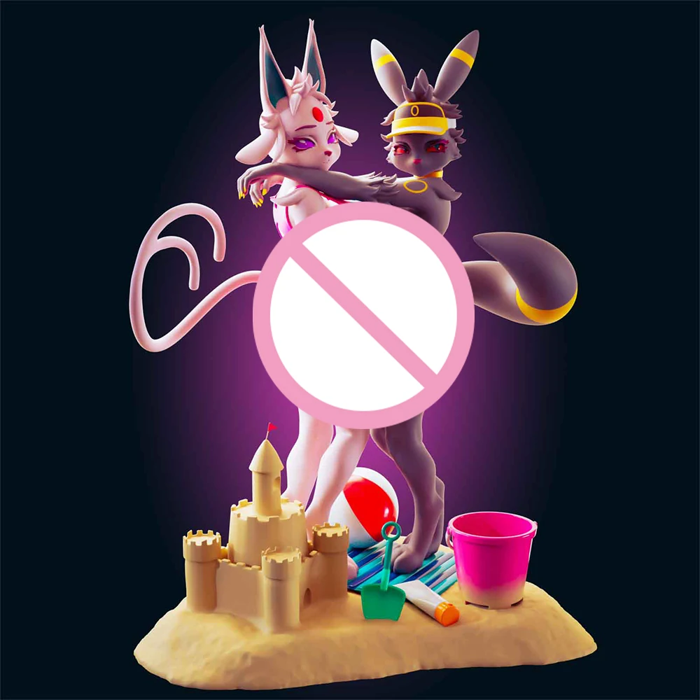 

NSFW G2 Anime FUTA 1/24 Scale Resin Figure Model Kit Sexy Diorama Unassembled Unpainted Doll 3D Print DIY Statue Crafts Toy