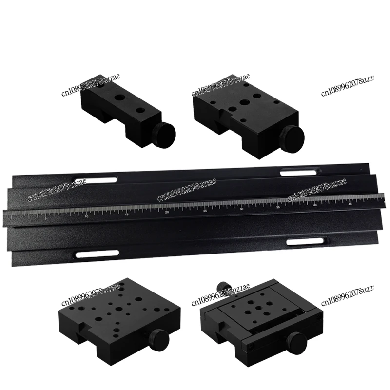 Optical Slide Rail Experimental Platform Linear Guide Manual Slider Adjustment Displacement Stage Dovetail Seat Optical Tool