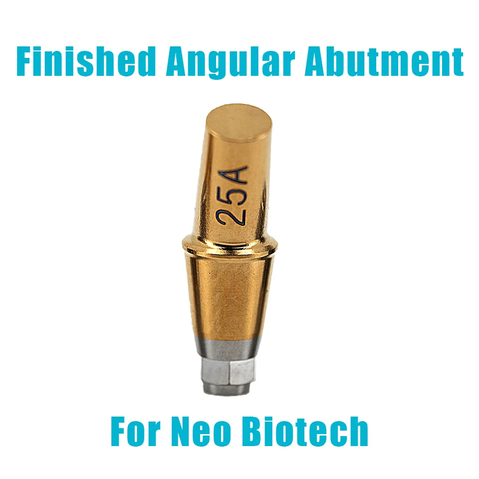 Neo Biotech System Compatible Angular Abutment Titanium Dental Prosthetic Component for Implant Surgery Reliable Clinic Gear