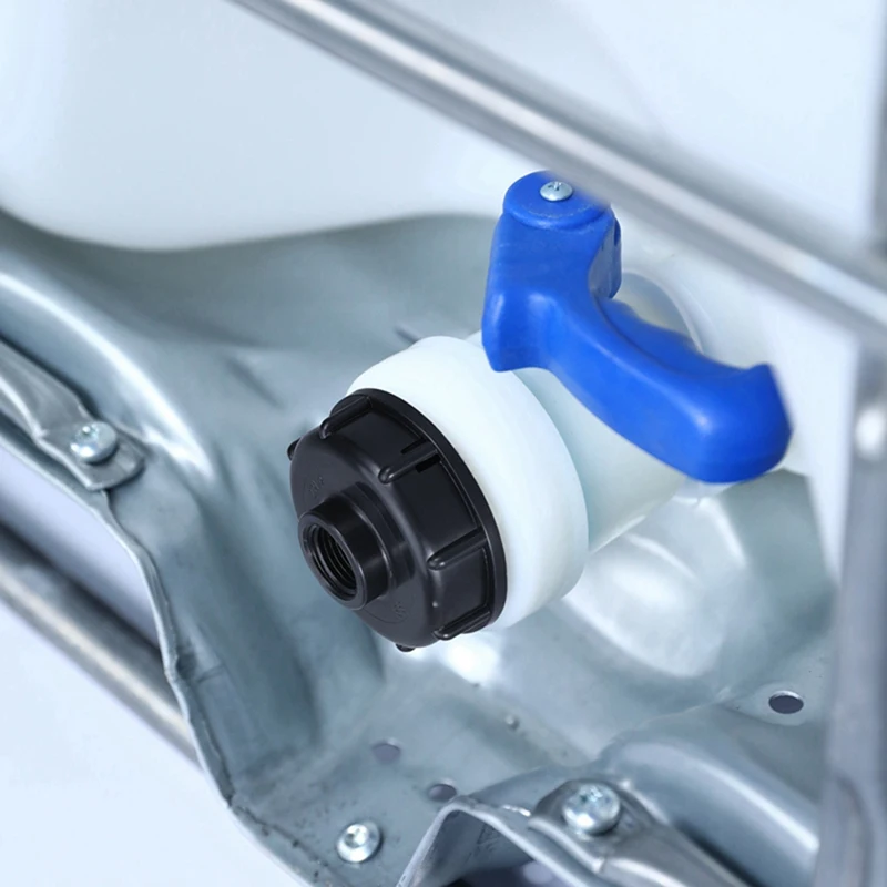 محول تصريف تركيبات خزان IBC للخيط الداخلي لصمام صنبور الخرطوم متين وسهل الاستخدام B