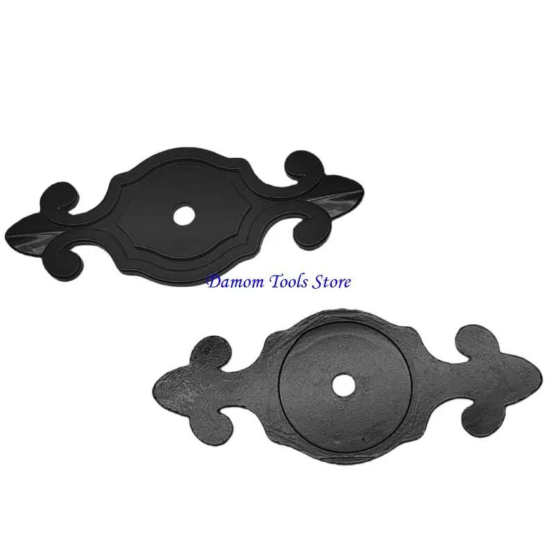 57BE Durability Zincs Alloys Cabinet Knob Backplate with Excellent Wear Resistance and Corrosion Prevention for Enduring  Use
