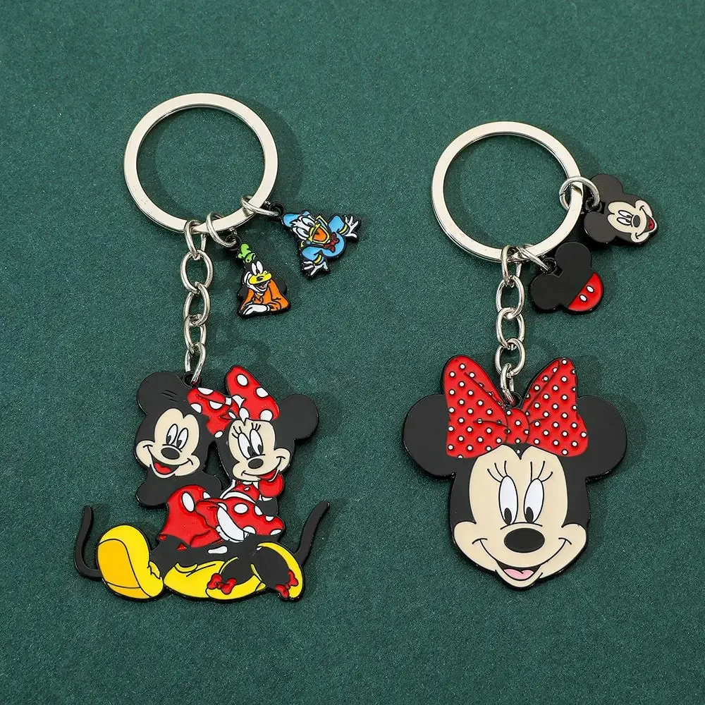 Disney-Pendentif Minnie Cute Anime Characters, Interface Alloy, Continent Chain, Creative Kawaii, Girly Coussins, Couple Accessrespiration