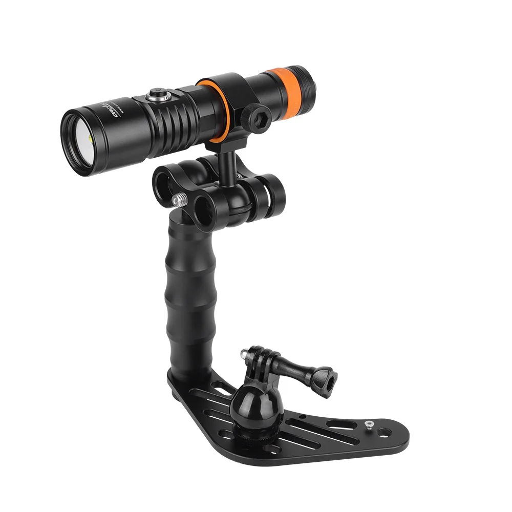 

ORCATORCH D710V Single Combo Kit Powerful Dive Light for Underwater Photography and Videography