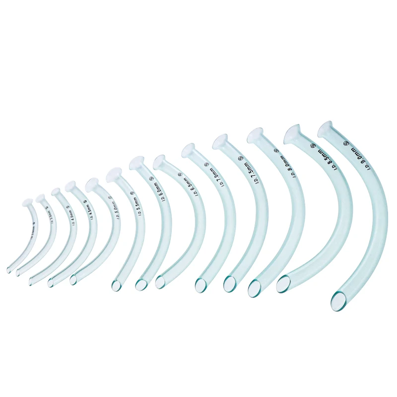 Nasopharyngeal Airway Disposable Nasal Pharyngeal Duct Respiratory Gas Guide Tube First Aid Emergency 3.0-8.5mm 5Pcs/10Pcs/20Pcs