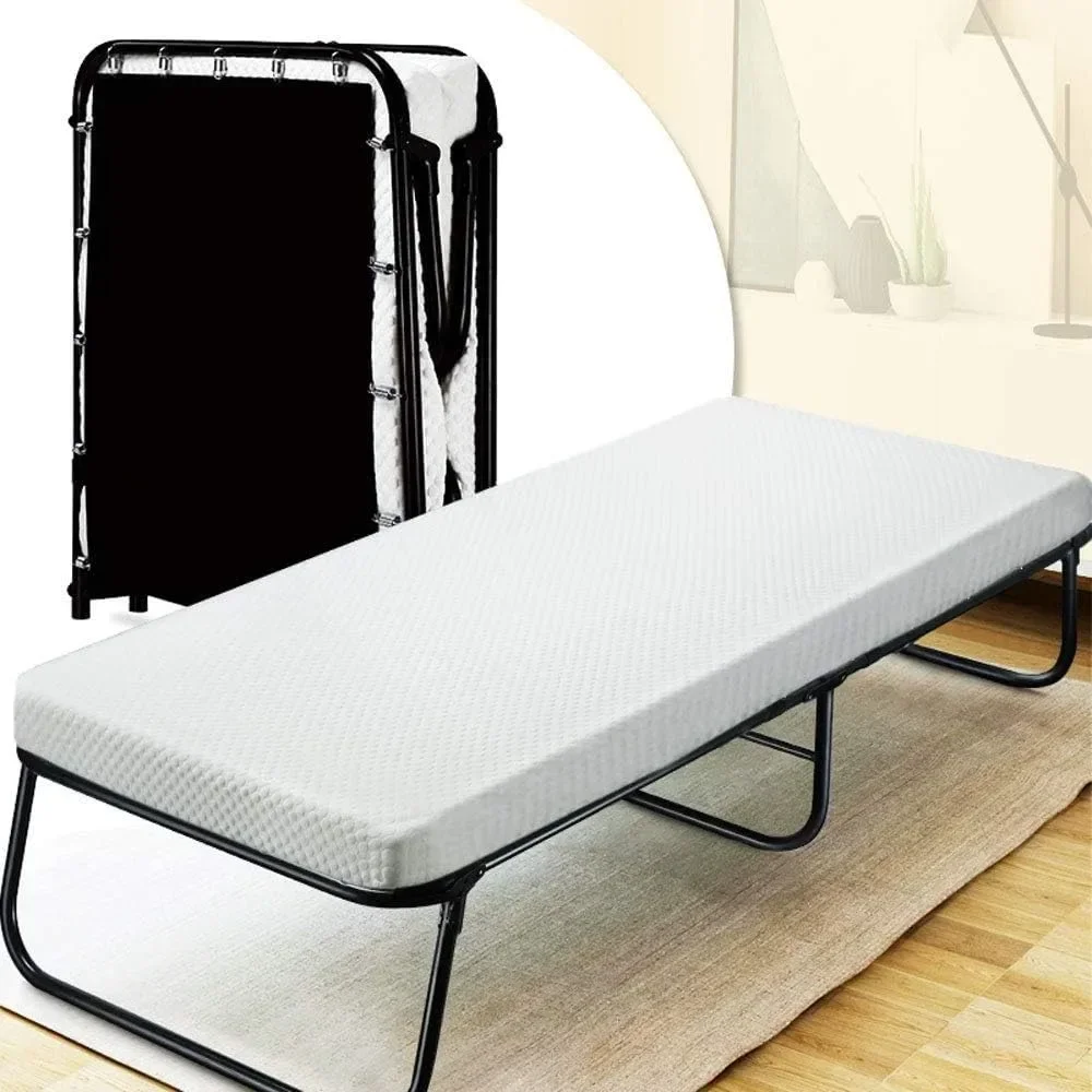 

Guest Bed Folding Bed for Sleeping 300 Lbs Max Weight Capacity Folding-bed Beds and Furniture Multifunction Sofa Foldable Home