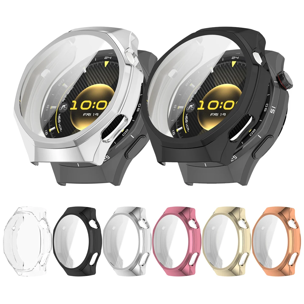 Soft TPU Cover For Huawei Watch GT6 Pro 46mm smart Full Screen Protector Bumper Case For Huawei Watch GT 6 Pro 46mm Accessories image 2