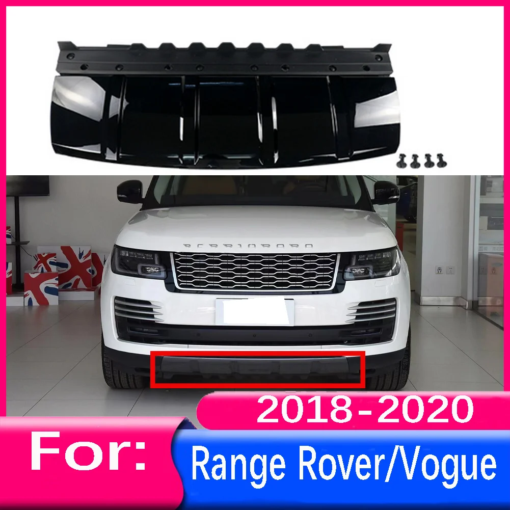 Car Front Bumper Skid Plate Guard Trailer Cover Trim For Land Rover Range Rover/Vogue L405 2018 2019 2020 2021 2022