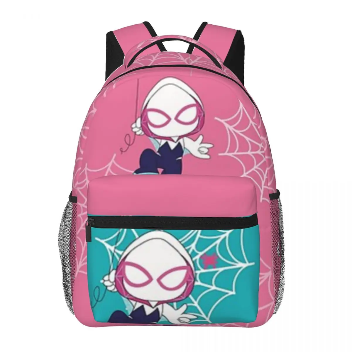 

Gwen Little Spider Ghost, Baby Spidey Backpack for Men Women Fashion Student Business Daypack College Shoulder Bag 16in