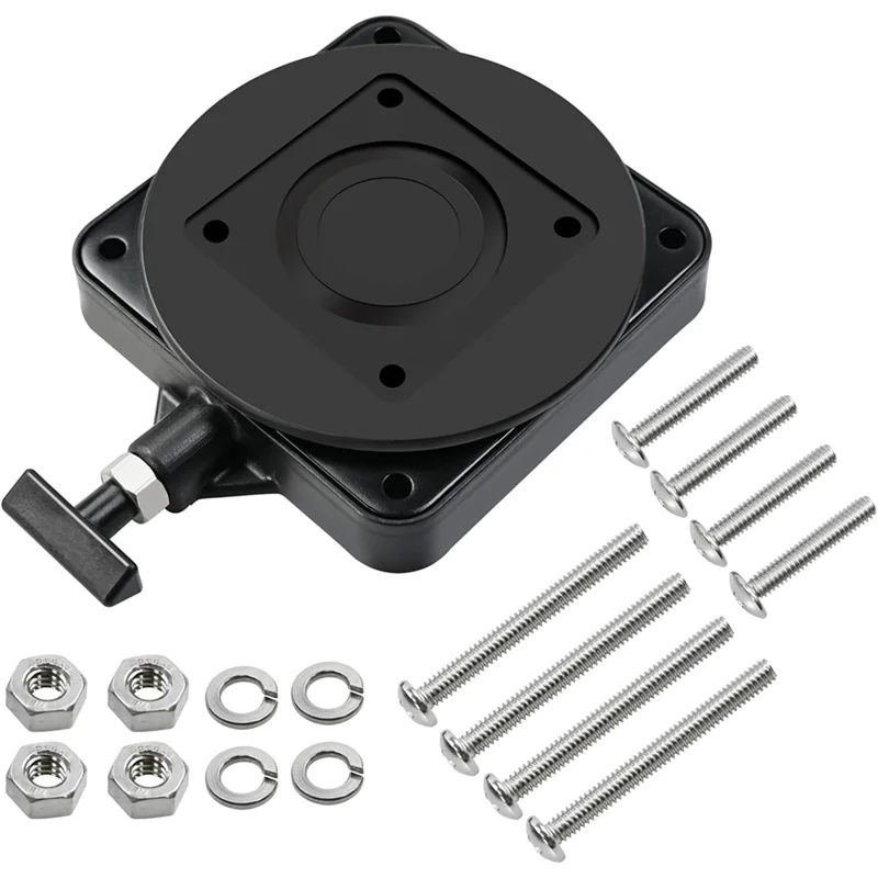 ONCE 2207003   Base girevole a basso profilo per Ca-Nnon 3991913   Supporto Downrigger per Downrigger Cannon