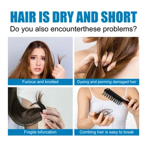 Magic Hair Vitamin -Kapsel, Keratinöl, schnelle Restaurierung, weiche, glatte, glänzende, tiefe Feuchtigkeitscreme, lockige trockene Kopfhaut, Haarpflegeprodukte 10 Hauptverkaufshydratcreme - №4