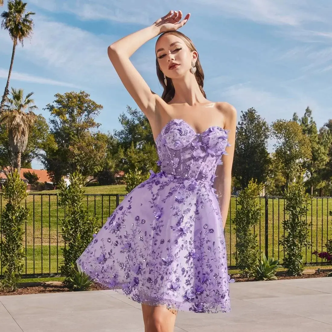 

Rose Purple Prom Dresses for Women Illusion Sweetheart Lace Gala Robes Appliques Vestido de Fiesta for Party Customized