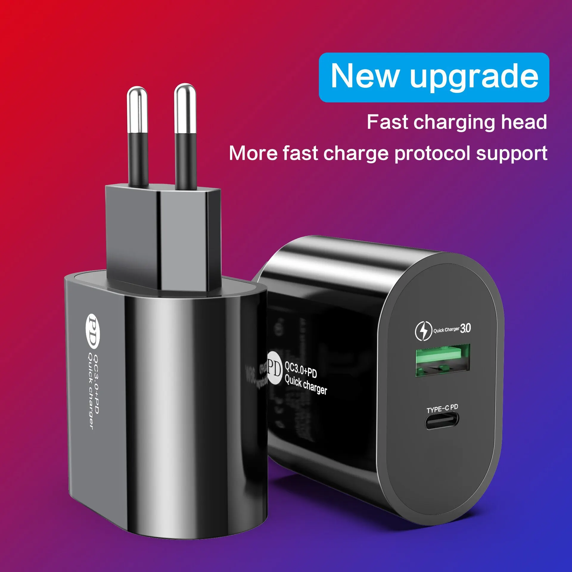 Pd 36w Usb Charger Quick Charge 3.0 Fast Phone Wall Charger Adapter For Iphone 13 12 Pro Ipad Huawei Xiaomi Samsung image 2