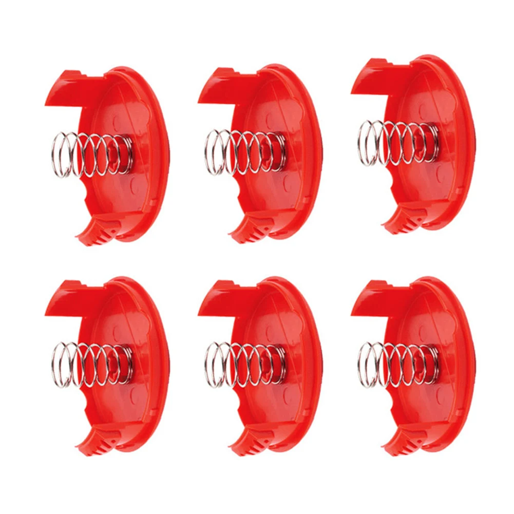 6 6 Springs String Trimmer Head Cover For Craftsman CMEST920 CMCST930P1 CMZST065 Spool Cap Replacement Garden Tool Parts