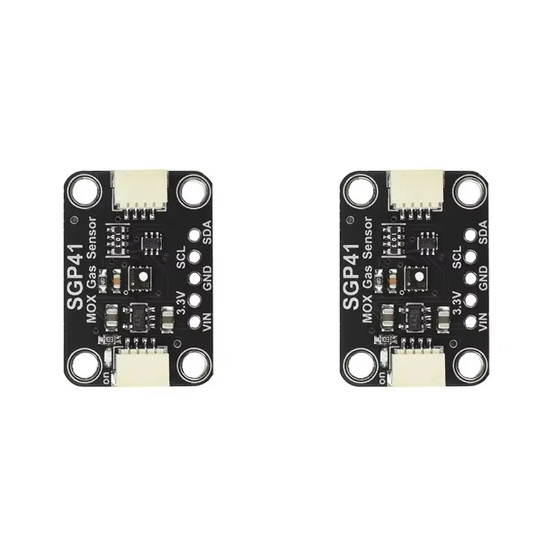 

【PUBLICITY】2X SGP41 Air Quality Sensor Digital TVOC Detection Chip Compatible STEMMA QT/Qwiic For Demo Board