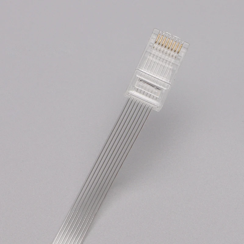 RJ45 Flat Ethernet Cable LAN Internet Ethernet Cord for Router PC Laptop TV box Retractable Patch Cord Cable 1.5m