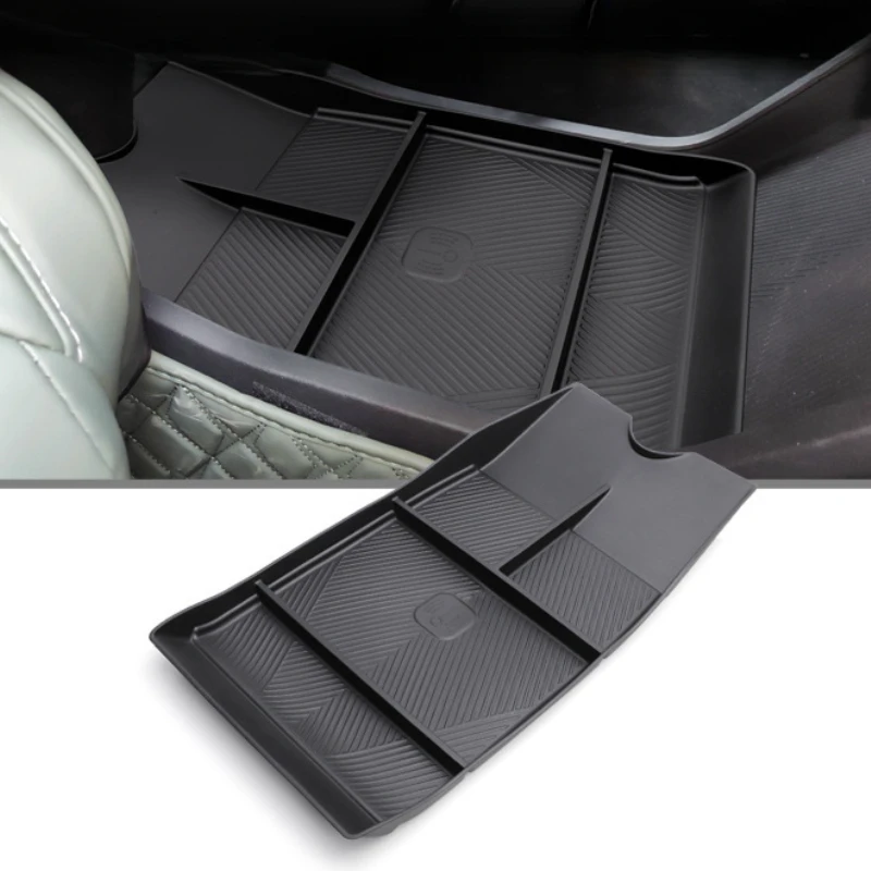 For Chery Jaecoo 6 J6 ICAR 03 24-25 ABS Black Car Center Console Lower Central Armrest Storage Box Storage Interior Accessories