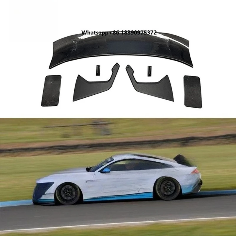 

New Style Real Carbon Fiber High Quality Rear Spoiler for 2024 GT Big Tail Wing Car Body Kit Auto Parts