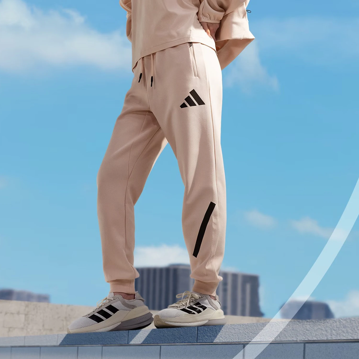 Adidas Official Genuine W Z.N.E. PT Women's Knitted Training Breathable Pants JF4788