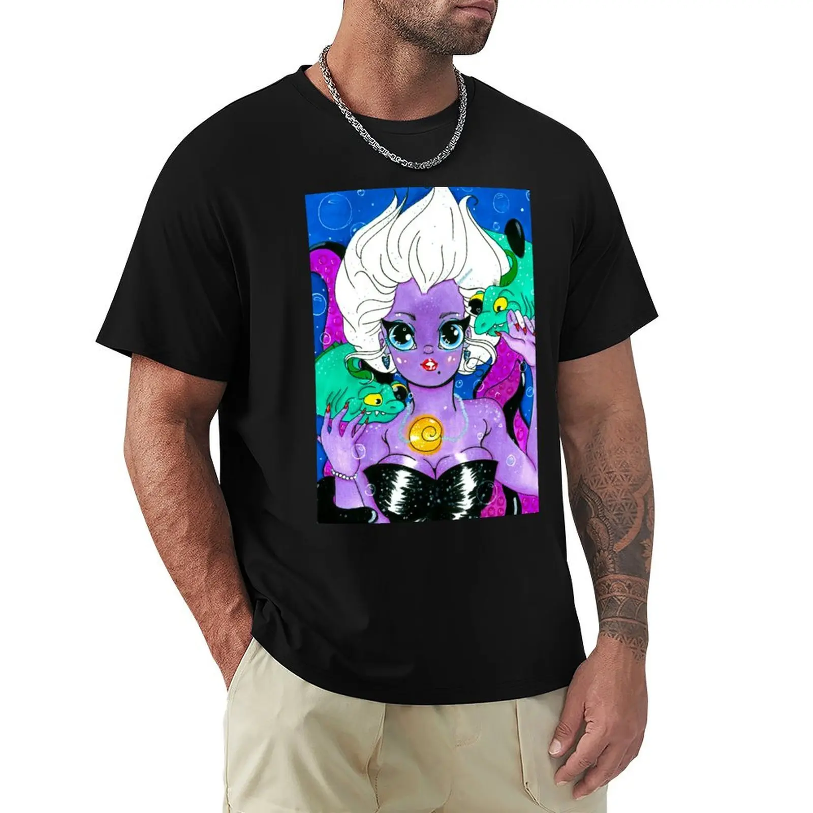 

Sea Witch T-Shirt fashion shirts blue archive tees anime tshirt plain white t shirts men