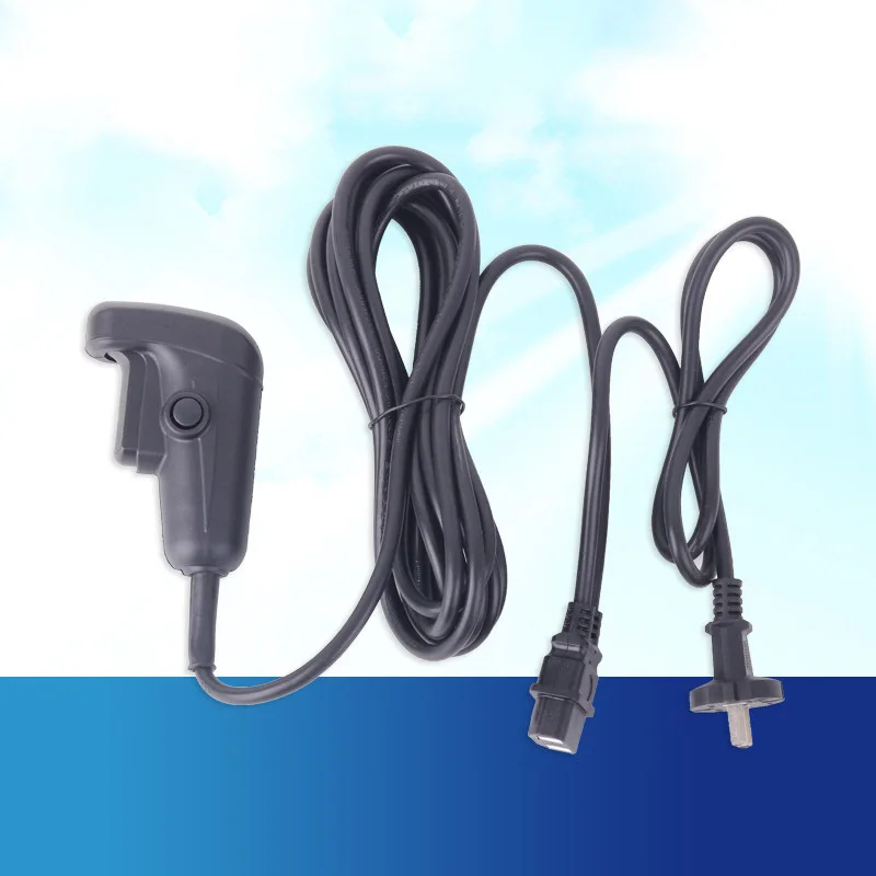 Grouting Machine Extension Cord with Remote Control, Featuring Long and Short Right-Angle Nozzles Extension Cord Specifically