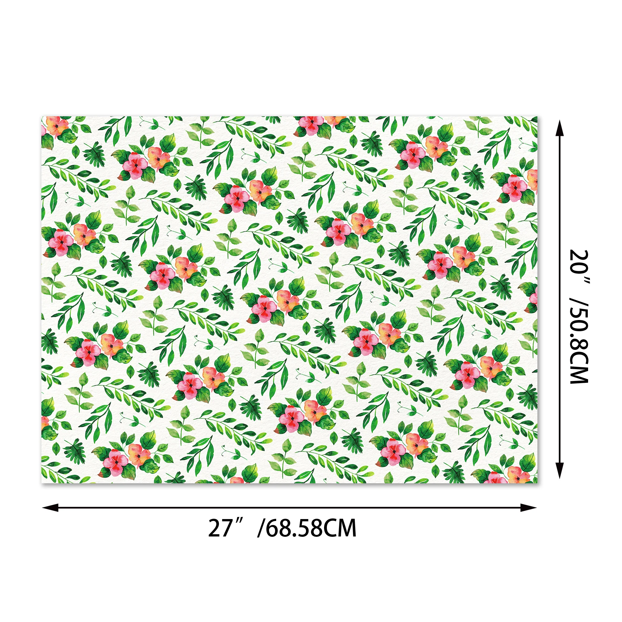 

Упаковка подарочной упаковки бумаги Цветочные розы Тематические упаковочные листы Декоративная крафт-бумага Глянцевая цветочная упаковочная бумага для душа