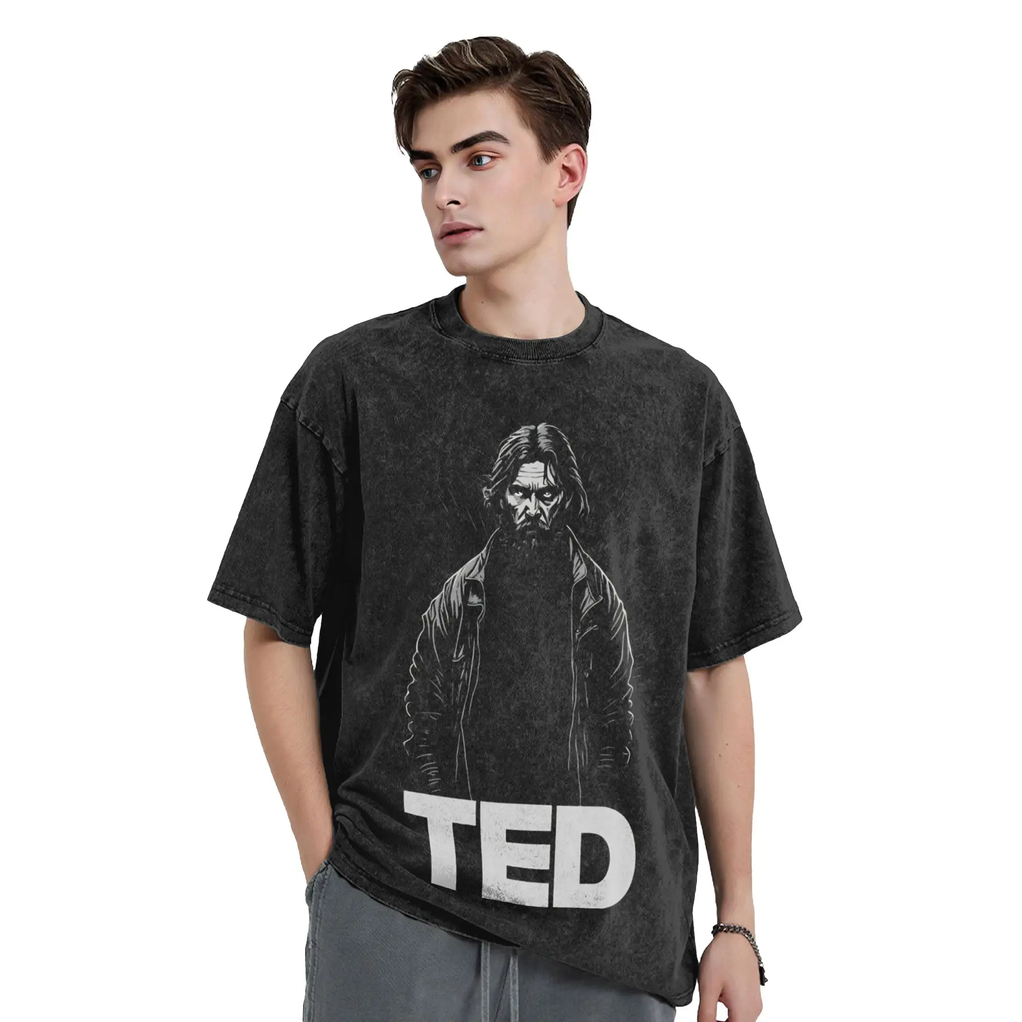 

Men's Ted Kaczynskis T-Shirts Tees Summer Y2K Fun Short-Sleeved T-Shirt O Neck Harajuku Printed Tee Shirt Cheap