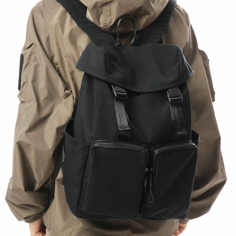 

Leisure Sports Style Simple Computer Outdoor Men and Women Large Multi-pocket Commuter College Student Backpack Multi-function