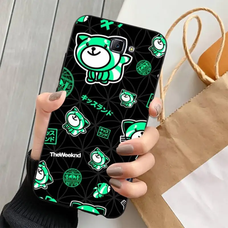 The weeknd Kiss Land Phone Case For Samsung Galaxy J4plus J6 J5 J72016 J7prime cover for J7Core J6plus