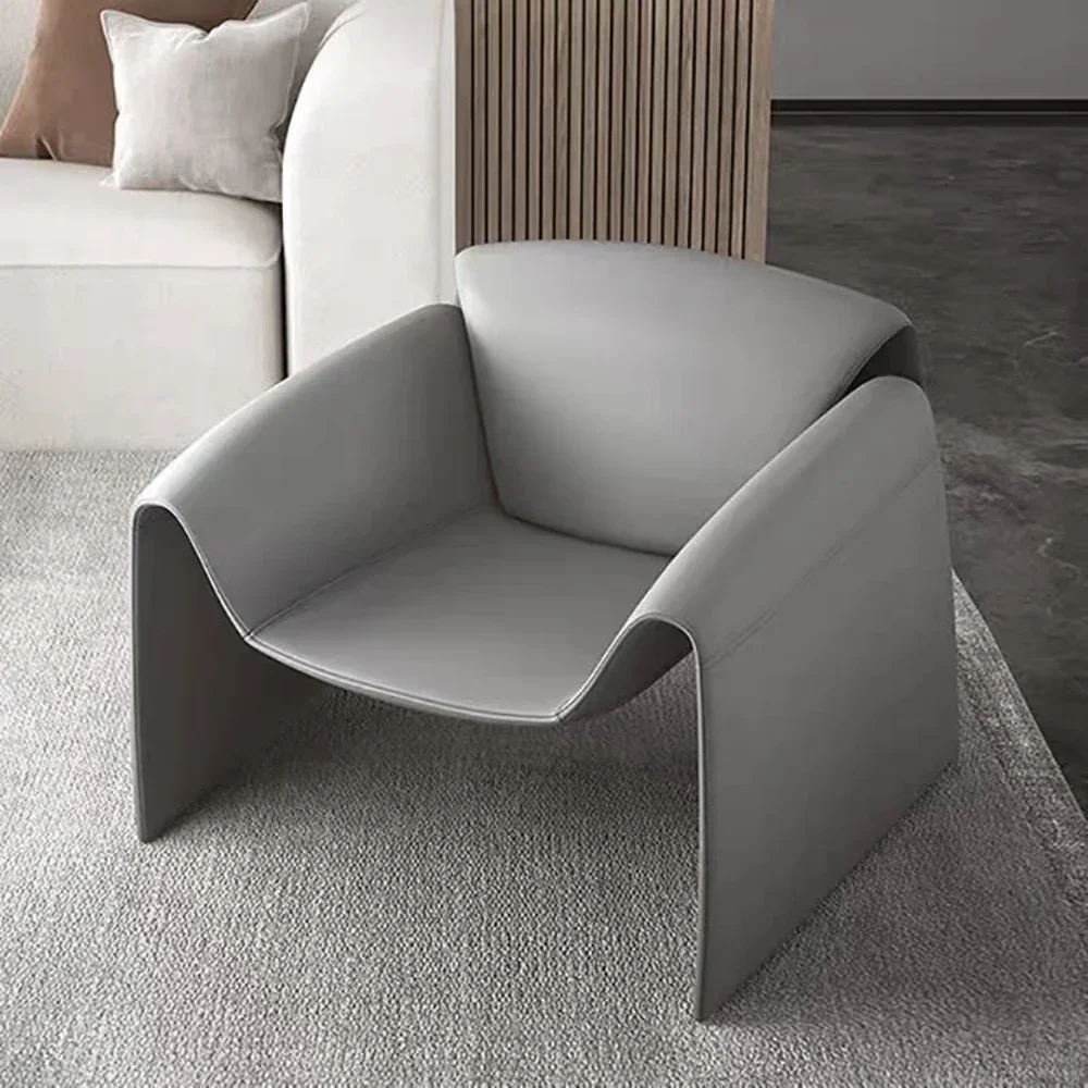 Design Minimalist Living Room Chairs Waiting Fashion Modern Handle Living Room