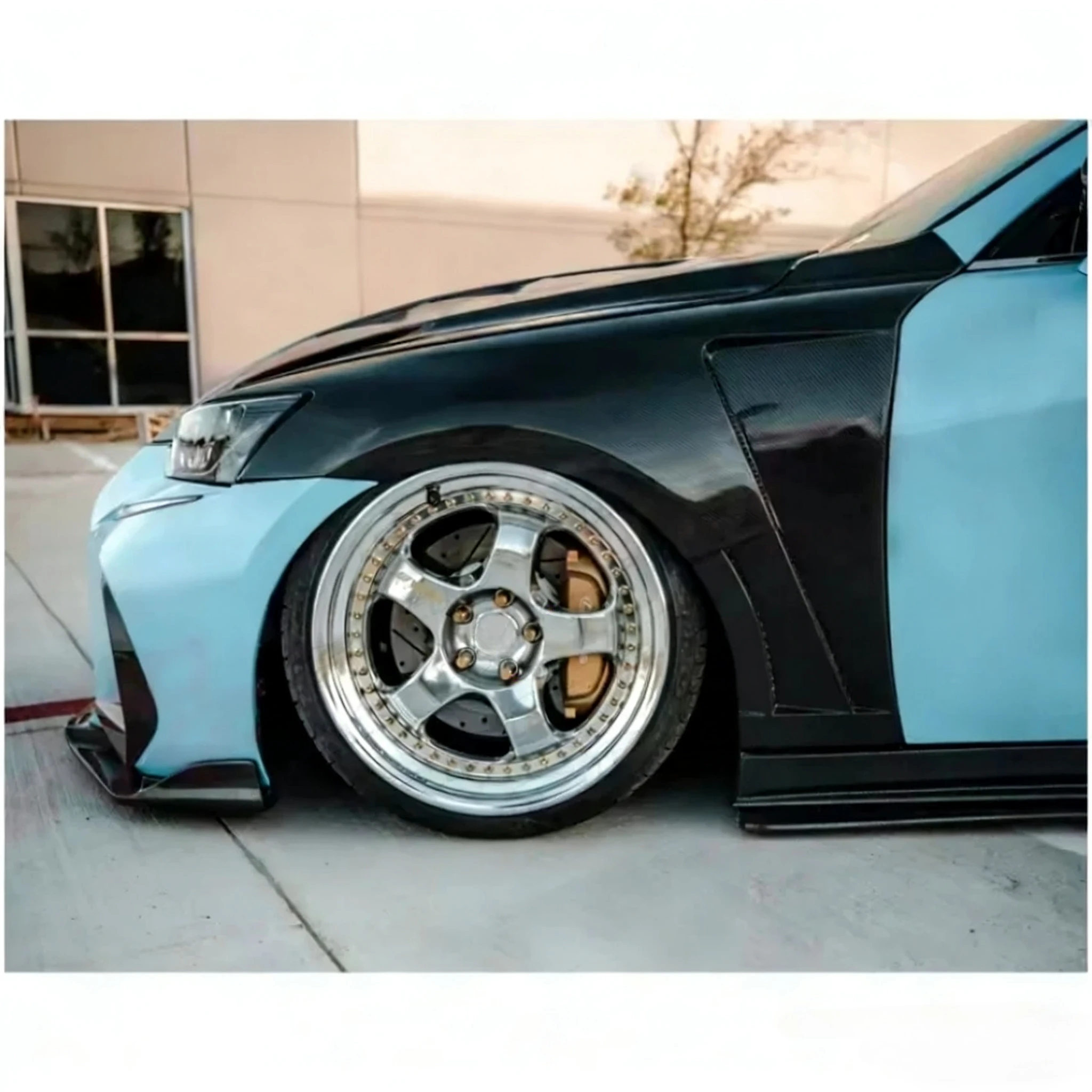

Superior FORLexus IS 2013-2018 Side Panels Fenders Carbon Fiber