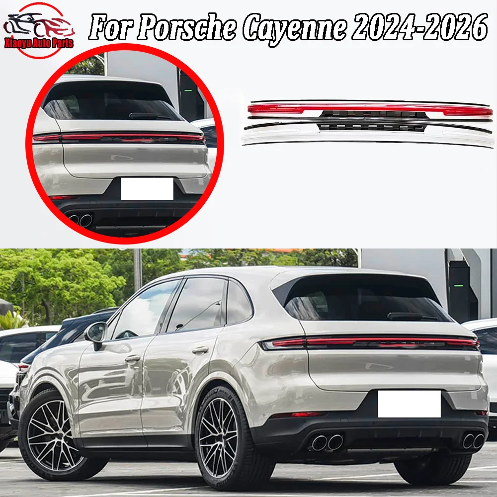 

Middle Through Light Car Rear Light Accessories Replacement Parts Brake Lights Housing Cover 2024 2025-2026 For Porsche Cayenne