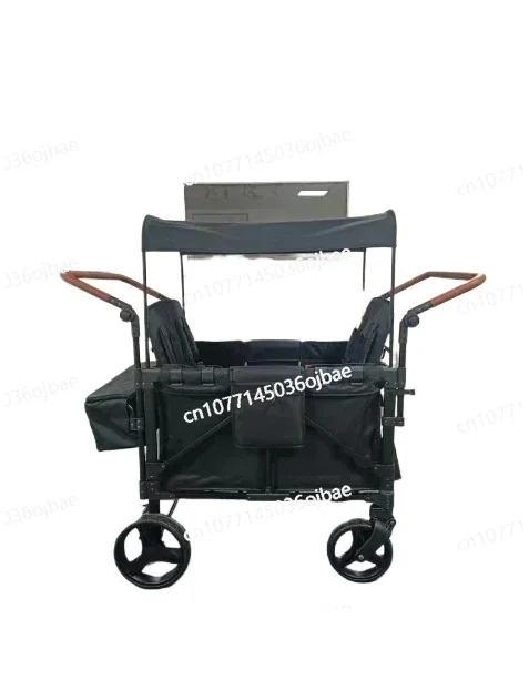 

Suitable for Children - Suitable for Camping, Beach and Travel, Four-seater Trolley Foldable with Awning