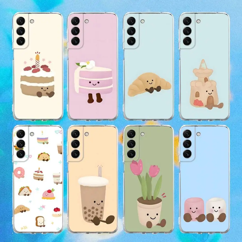 

Cute J-JellycatS Phone Case Silicone For Samsung S25,S23,21,22,20 Ultra,S20 FE lite,S10,9,PIus Note20ultra Cover Clear