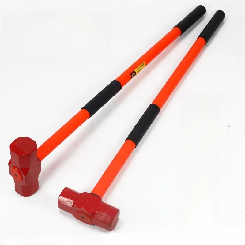

Long Handled Durable Hammer Shockproof Octagonal Hammers Construction Site Solid Heavy-duty Sturdy Wear Resistant Hand Tools