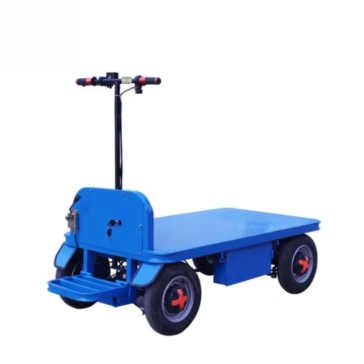 

Складская ручная тележка с электрической платформой