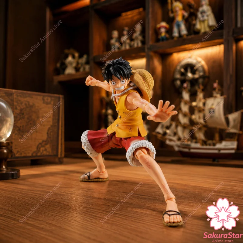 

В наличии: Коллекционная подвижная аниме-фигурка Bandai S.H.Figuarts One Piece SHF Monkey D. Luffy Battle Version, модель игрушки, подарок