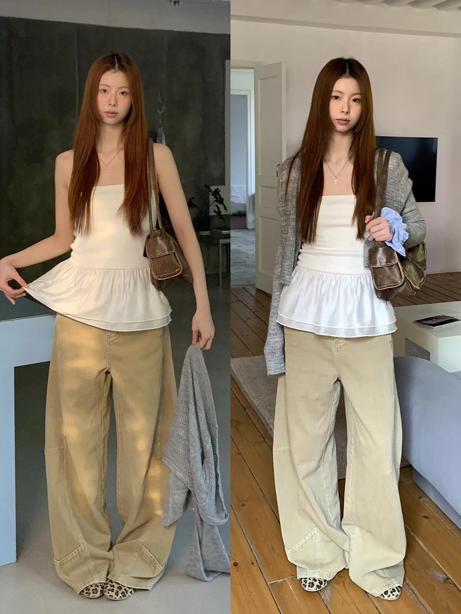 Rompi Putih Wanita Model Slim Fit Terbaru 2025, Atasan Cantik Desain Ba, Cocok untuk Kerja