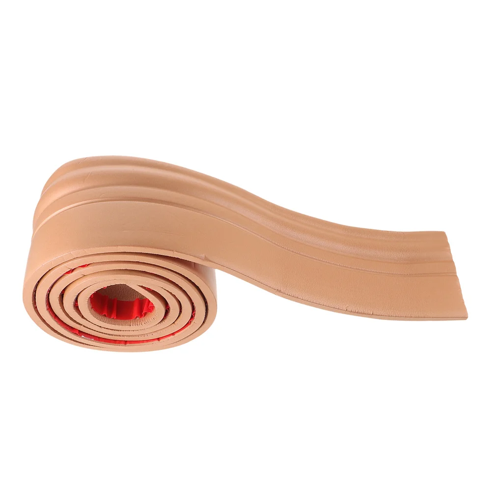 1 لفة قشر وعصا لزوايا الحائط ذاتية اللصق صب حافة حامي للبلاط سقف الطابق اللوح #4