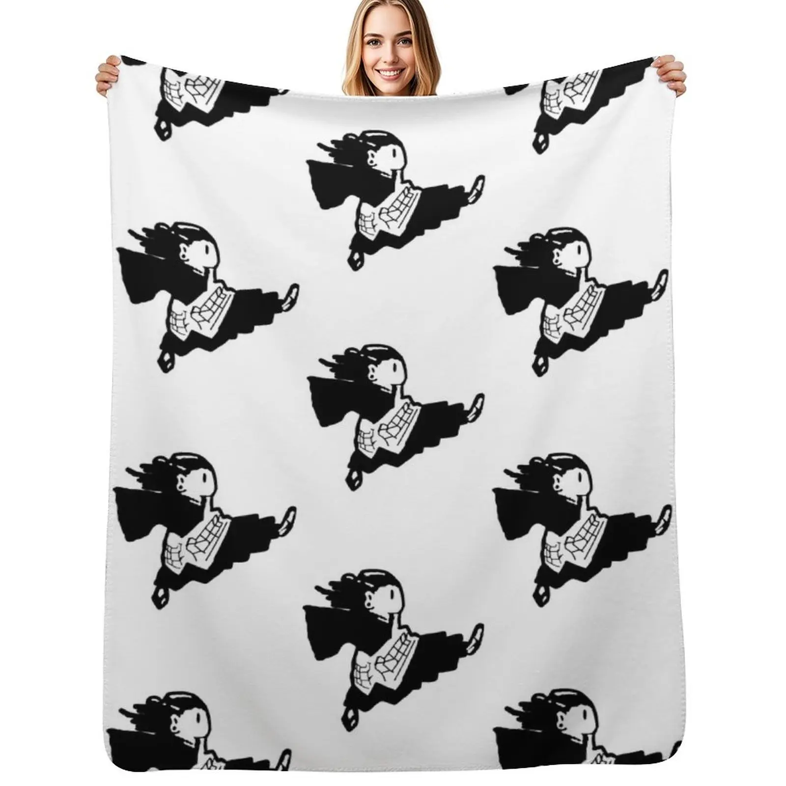Geto chibi Throw Blanket halloween Picnic Beautifuls Quilt Large Blankets