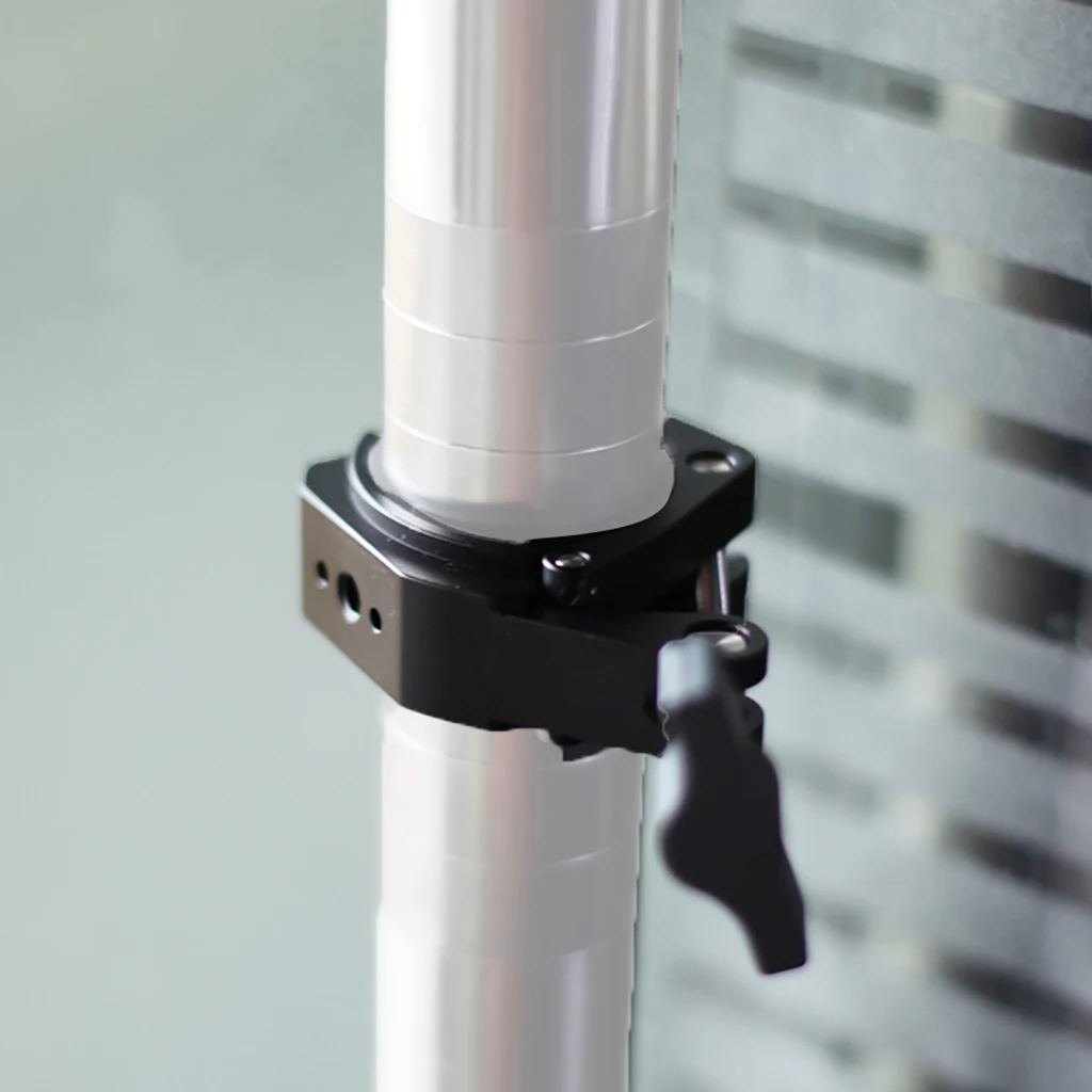 Super Clamp mit 40 mm Arca-Schnellplatte für DSLR-Kamera Gimbal Magic Arm Regenschirme Querstangen Ständer Stativ Videozubehör – Detail 11