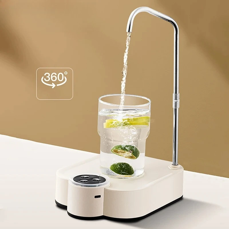 

Smart Electric Water Pump Rechargeable Automatic Water Dispenser for Gallon Drinking Portable Water Bottle Pump for Home Office