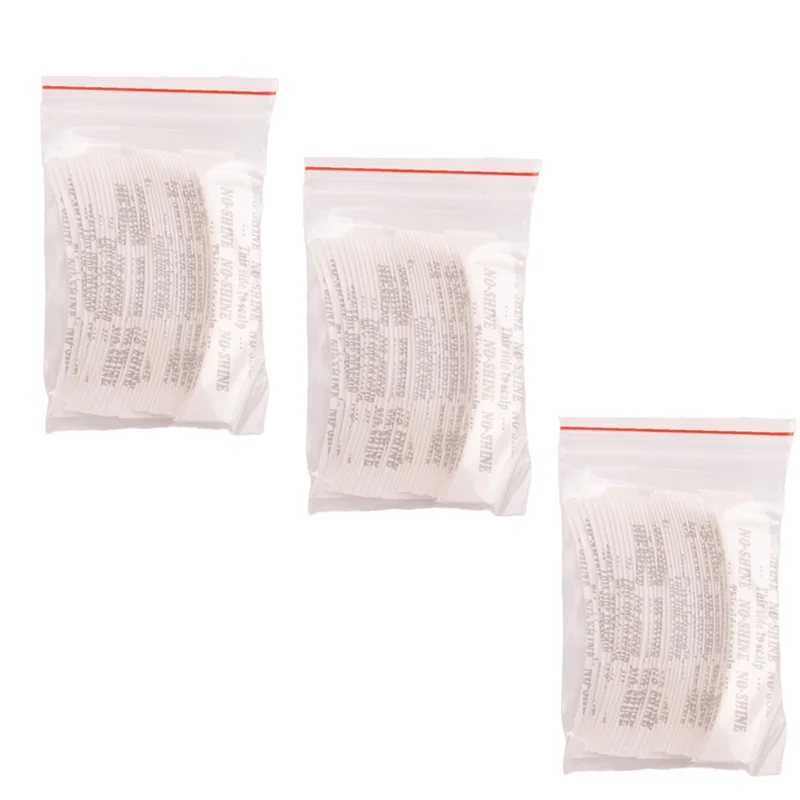 

【SEE】216Pcs/Lot No Shine Wig Double Sided Tape Hair Adhesive Extension Tape Strips Waterproof For Toupee/Lace Wigs Film C