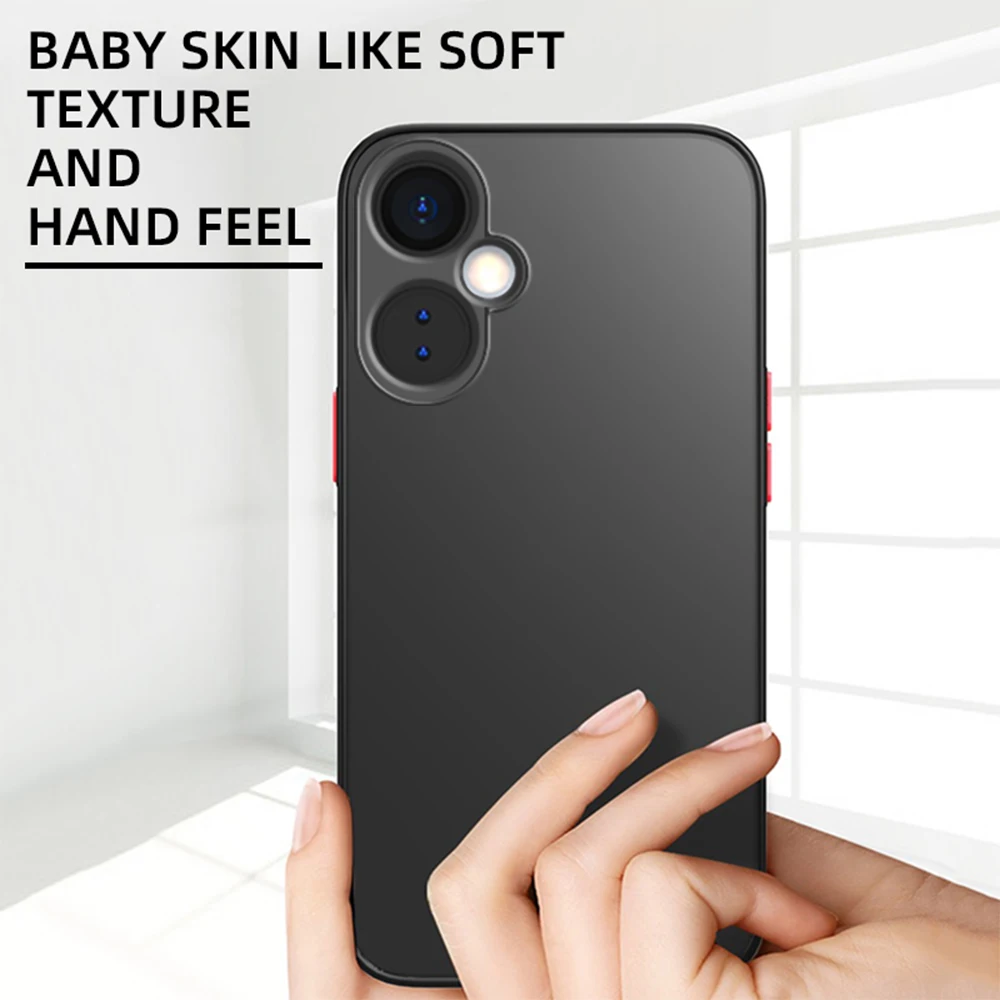 Camera Shockproof Matte Case For OnePlus Nord CE 3 Lite One Plus NordCE3 Light CE3 3Lite CE3Lite 5G Protection Bumper Cover Capa