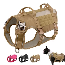 Tactical Military Dog Harness Durable Nylon Dogs Vest Harness with Handle For Pet Training Medium Large Dogs German Shepherd