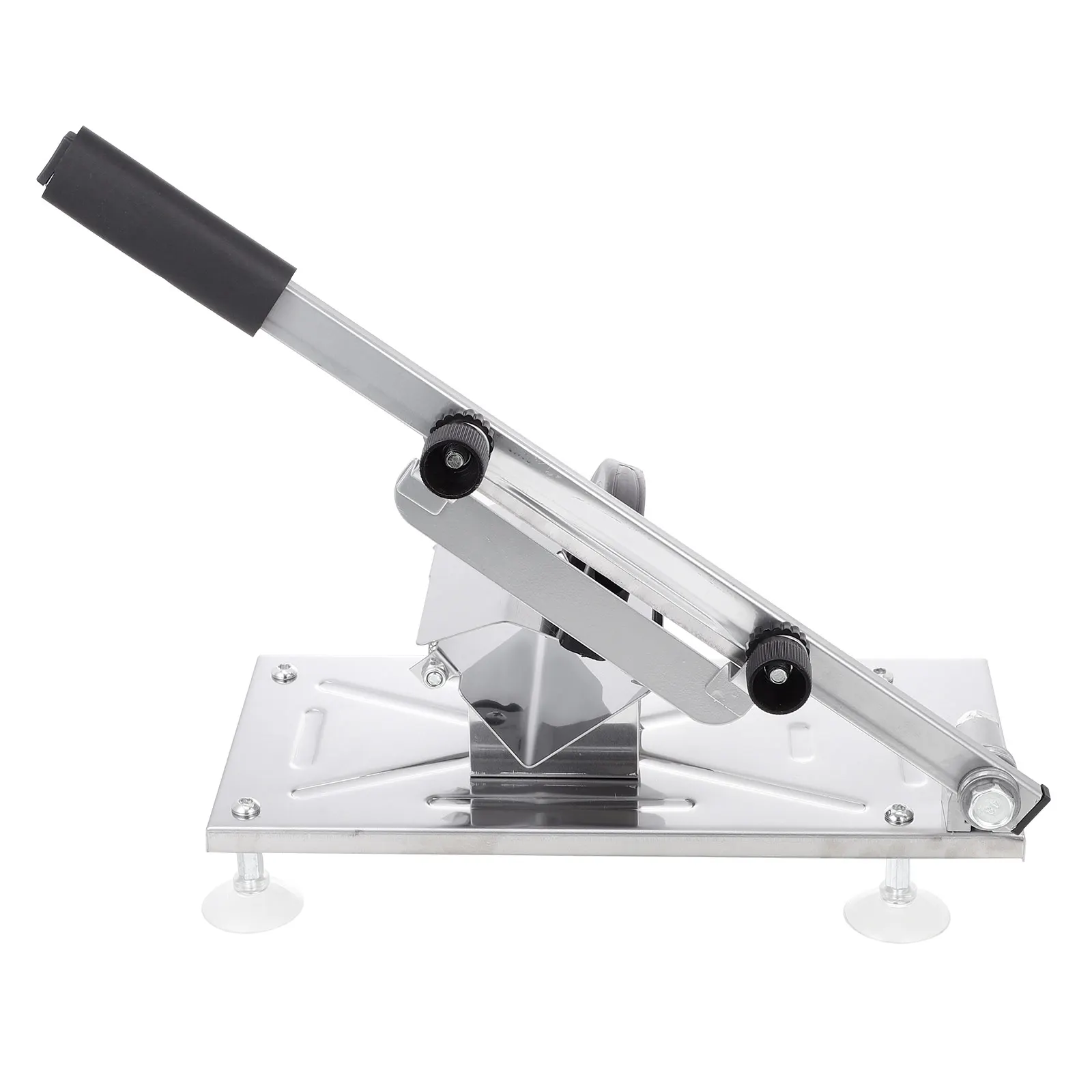 

Meat Slicer Machine Kitchen Tool Stainless Steel Manual Vegetable Gadget Hot Dog Chopper Beef Lamb Potato Use Silver