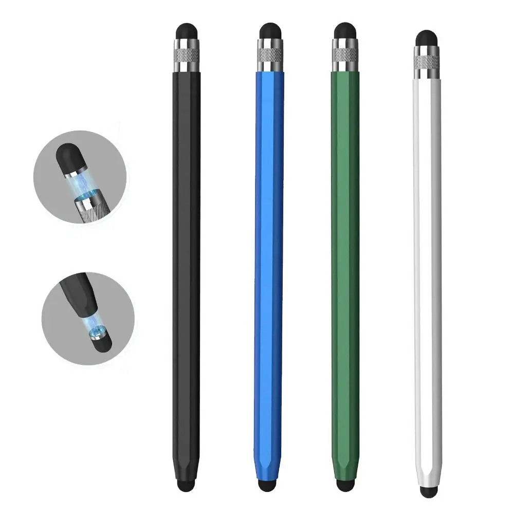 

Professional 2-in-1 Stylus Pen High Precision Smooth Electromagnetic Pen Universal Metal Capacitive Touch Pencil