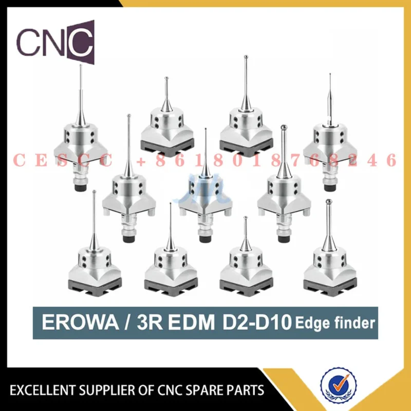 CNC Edm Spark Machine Tungsten Steel Sub-center Rod Edge Finder Ero wa Positioning System Touch Number D5 D6 Reference Ball