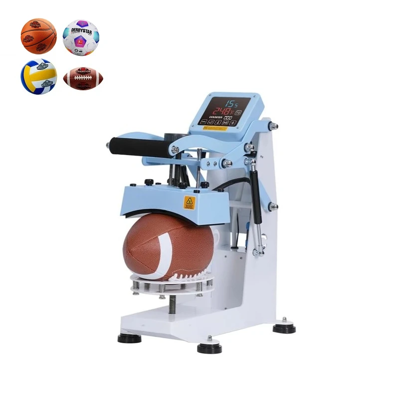Customized logo automatically turns on heat transfer ball hot press